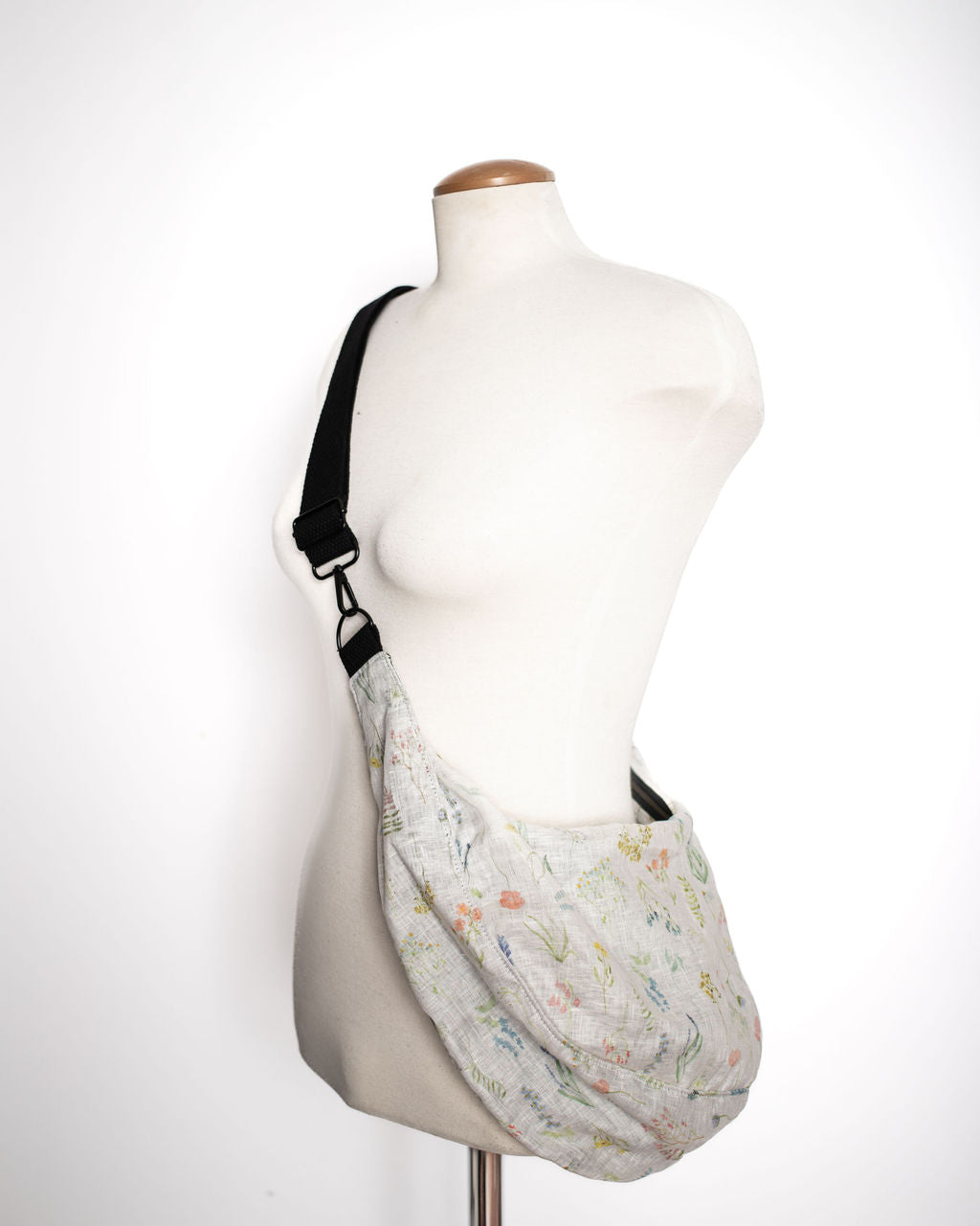 Crescent Bag | Minimal Diaper Bag | Over The Shoulder Purse