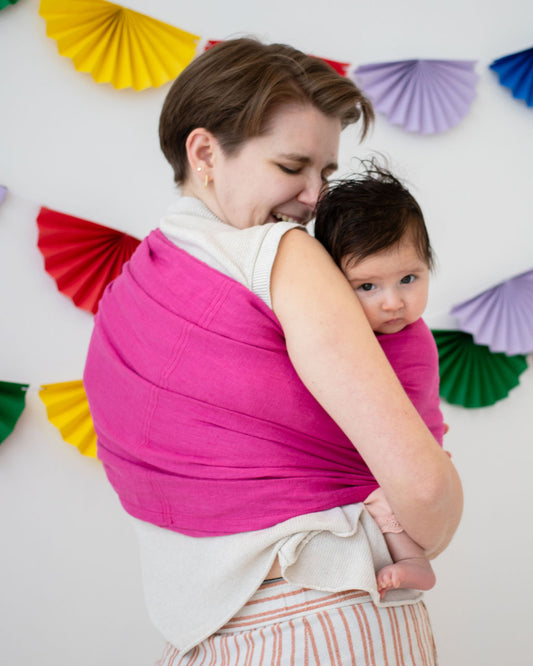 Back of Pink Ring Sling