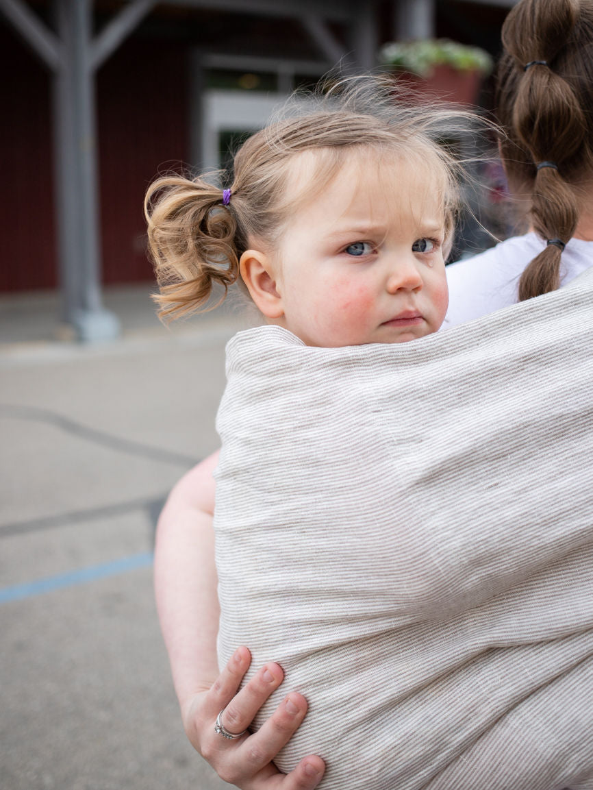 Backcarry your Toddler in Ring Sling