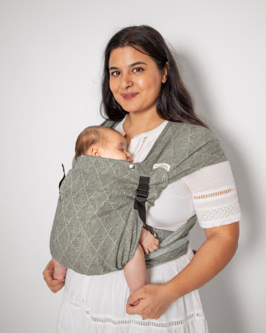 KIN X LoveHeld | Mei Dai | Half-Buckle | Ergonomic Baby Carrier