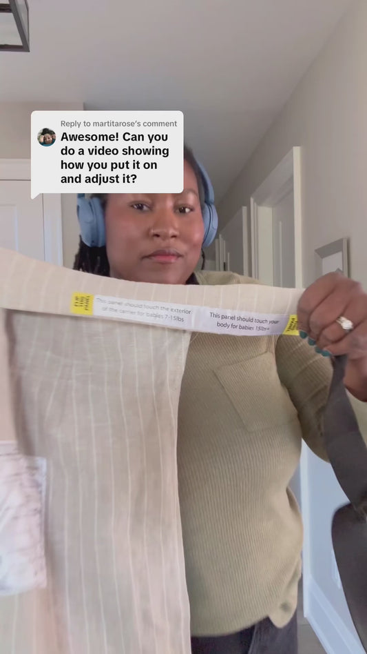 KIN | Mei Dai | Half-Buckle | Ergonomic Baby Carrier