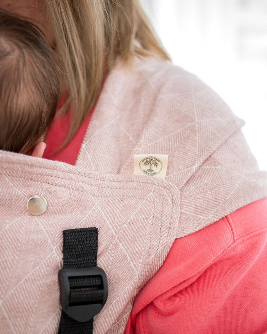 KIN X LoveHeld | Mei Dai | Half-Buckle | Ergonomic Baby Carrier
