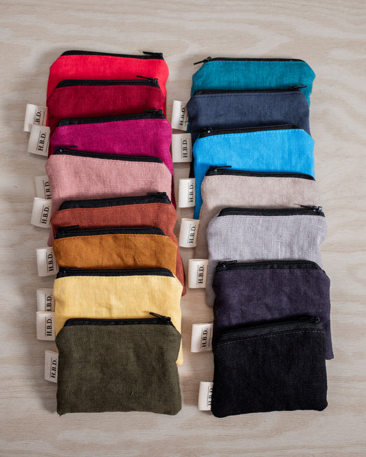 Heritage Baby Designs Mini Pouches in 15 Colours