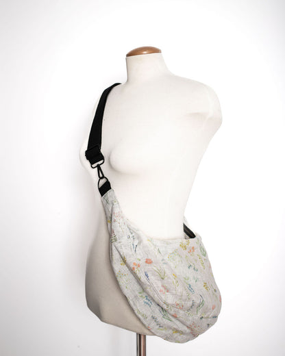Crescent Bag | Minimal Diaper Bag | Over The Shoulder Purse