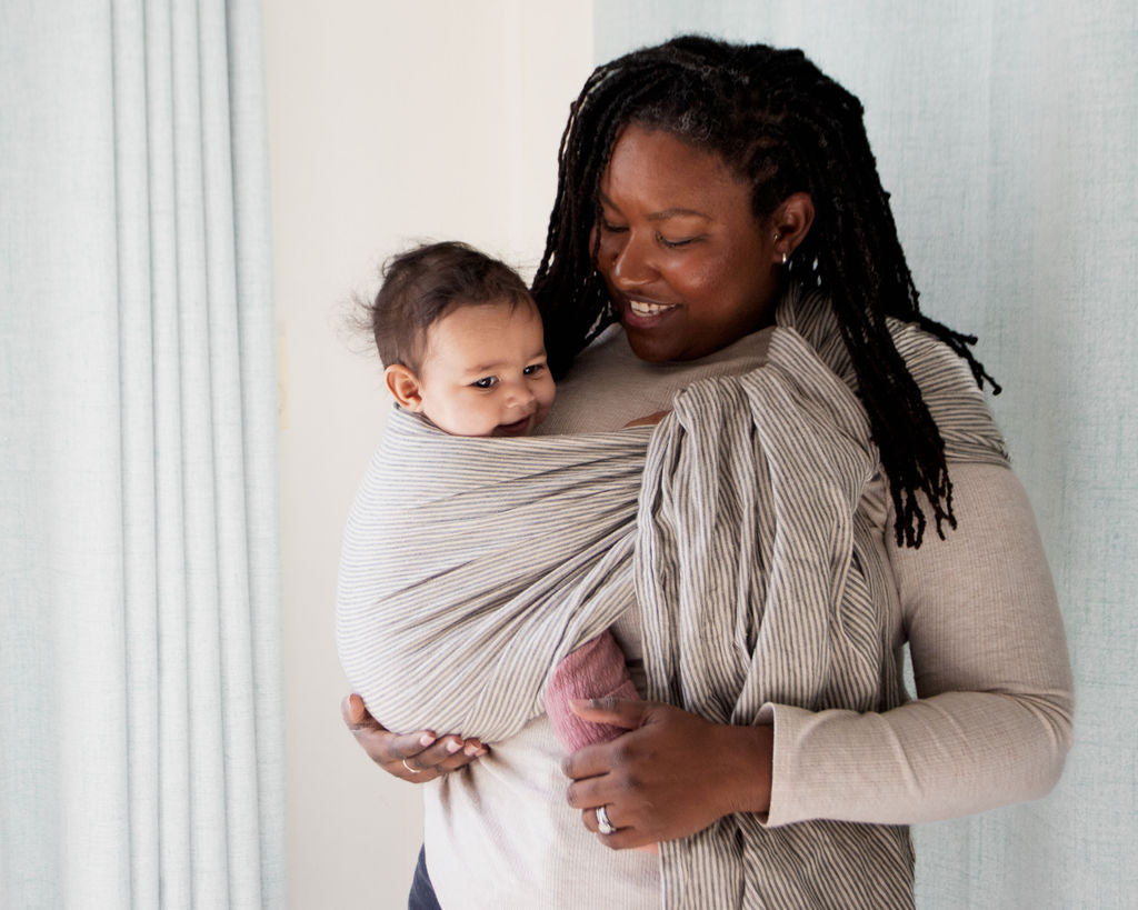 Striped Baby Carrier