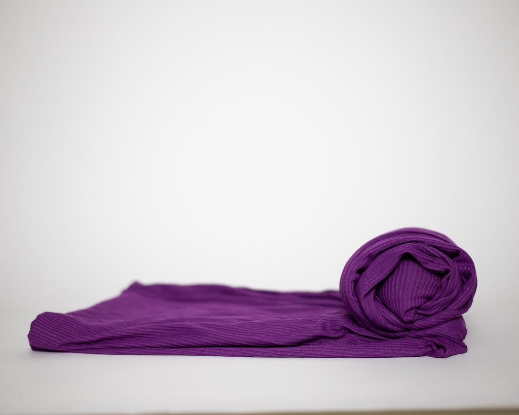 Vibrant Purple Stretch Wrap
