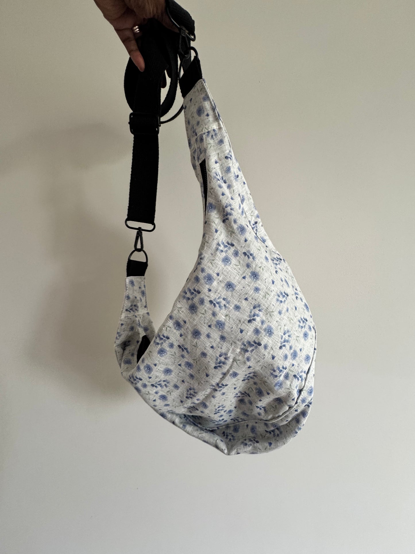 Crescent Bag | Minimal Diaper Bag | Over The Shoulder Purse