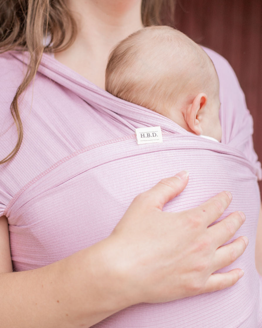 Light Pink Summer Baby Carrier