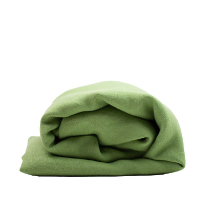Green Linen Ring Sling