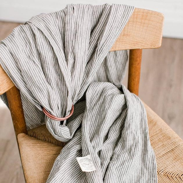 Heritage baby designs linen ring sling